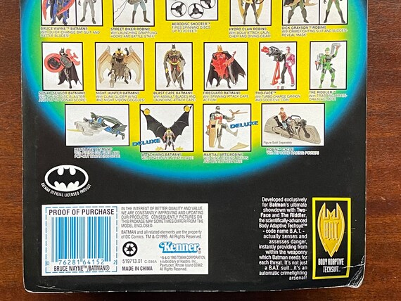 1995 Batman Forever, Bruce Wayne With Quick Change Bat Suit
