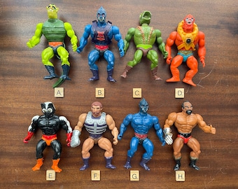 Vintage He-man Action Figures, Master of the Universe, Choose Your Figure
