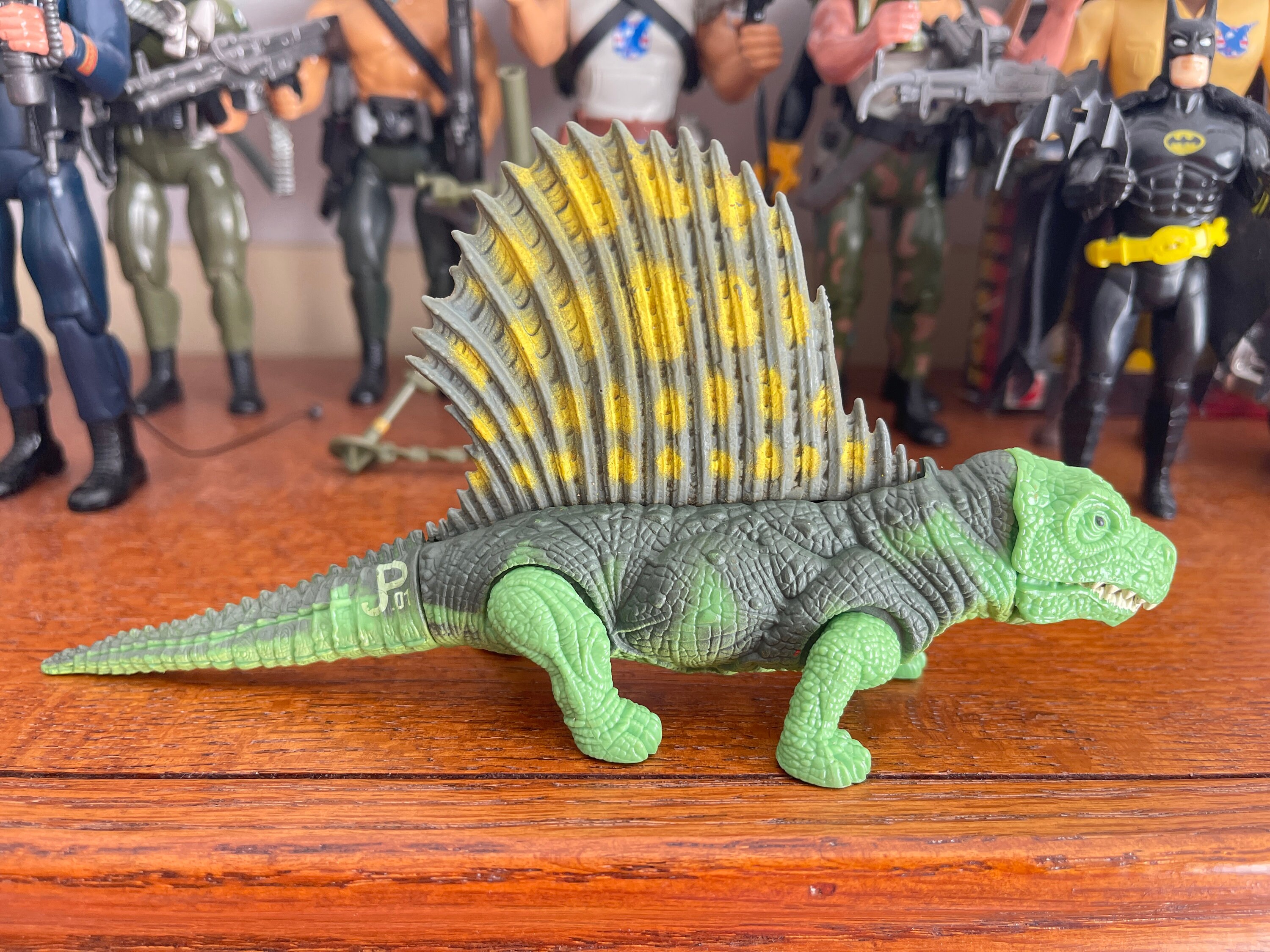 1993 Jurassic Park JP01, Dimetrodon, Series 1 - Etsy