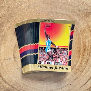 1990-91 Slam Dunk Michael Jordan, Best of the Best, (12) Card Set