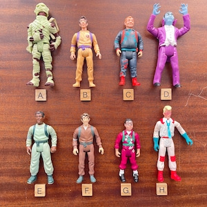 Vintage Ghostbusters Fright Figures, Choose Your Figure, Kenner