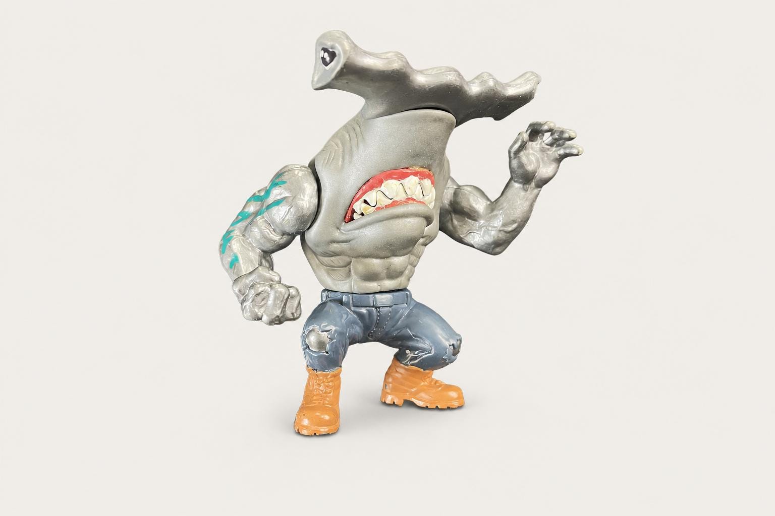 1994 Mattel Street Sharks Jab Hammerhead Action Figure - Etsy