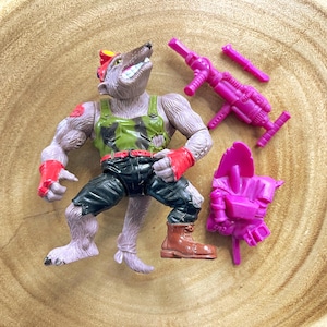 Vintage TMNT Dirtbag Action Figure With Accessories – 1991