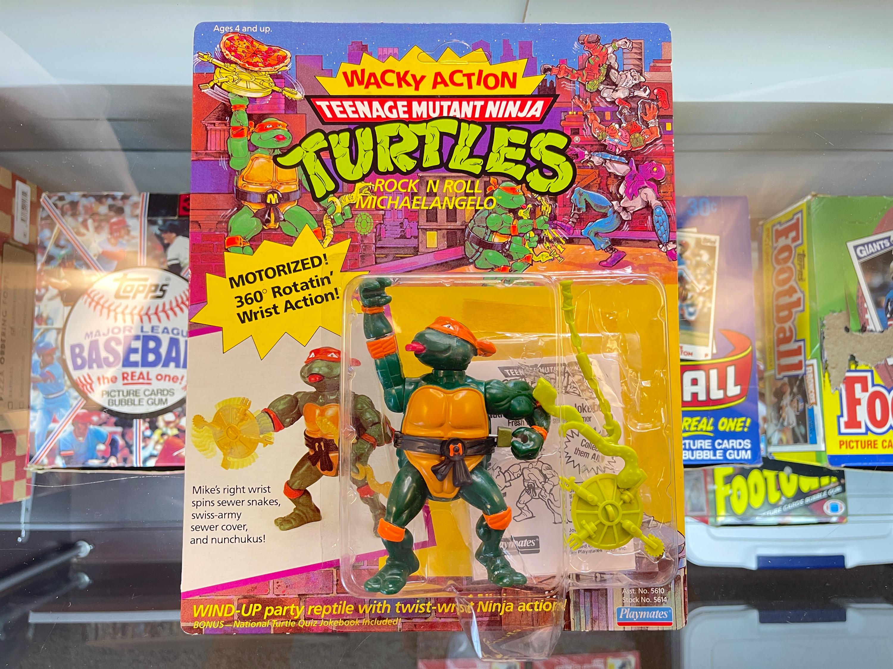 1989 Teenage Mutant Ninja Turtles, Rock N Roll Michaelangelo
