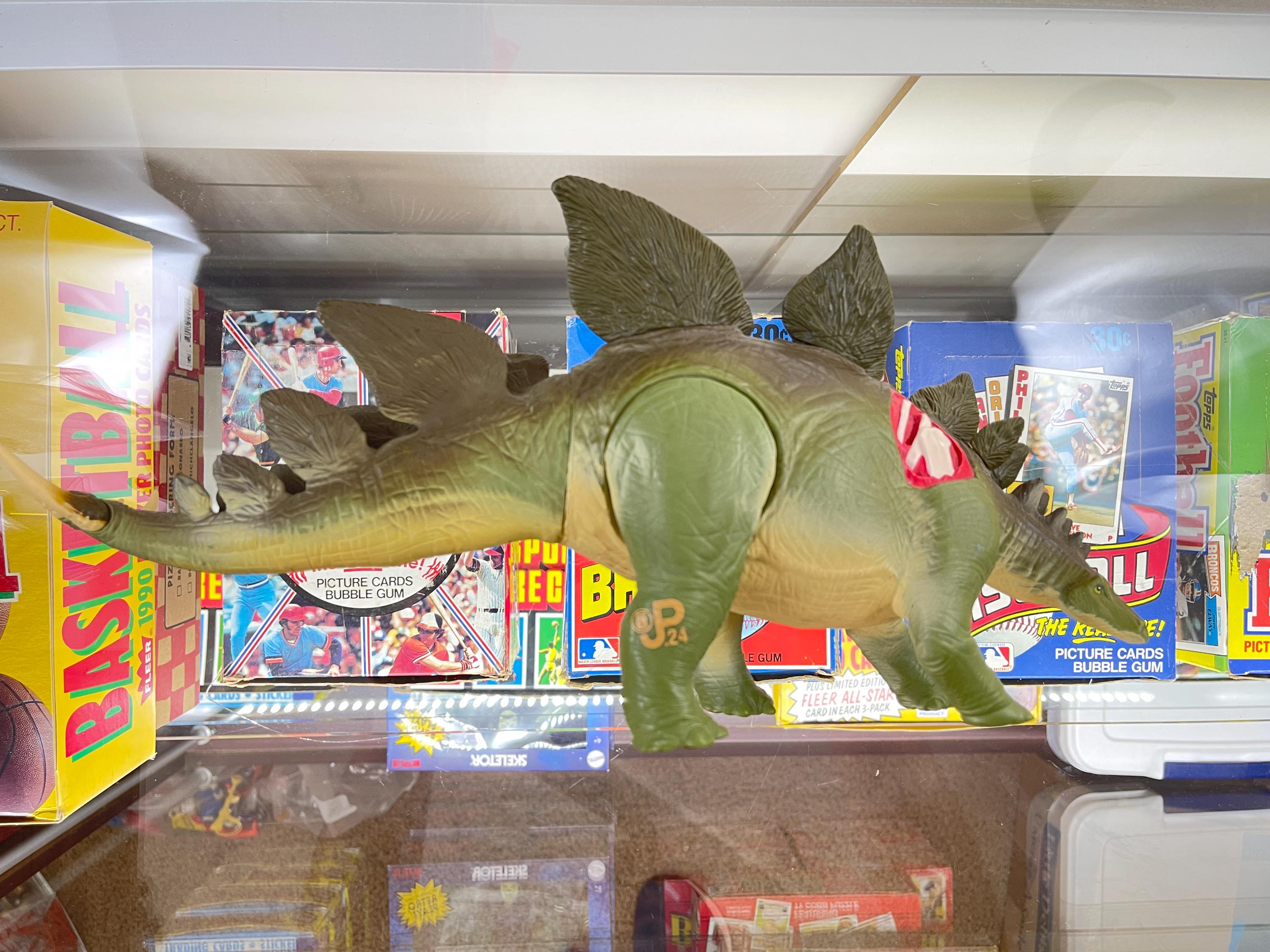 1996 Jurassic Park, the Lost World, Stegosaurus JP24, With Wound