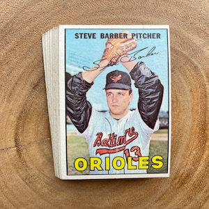 1967 Topps Baseball Cards, Lot of (20), Mid to Poor Condition
