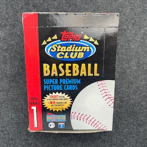 1993 Topps Baseball Box - Etsy