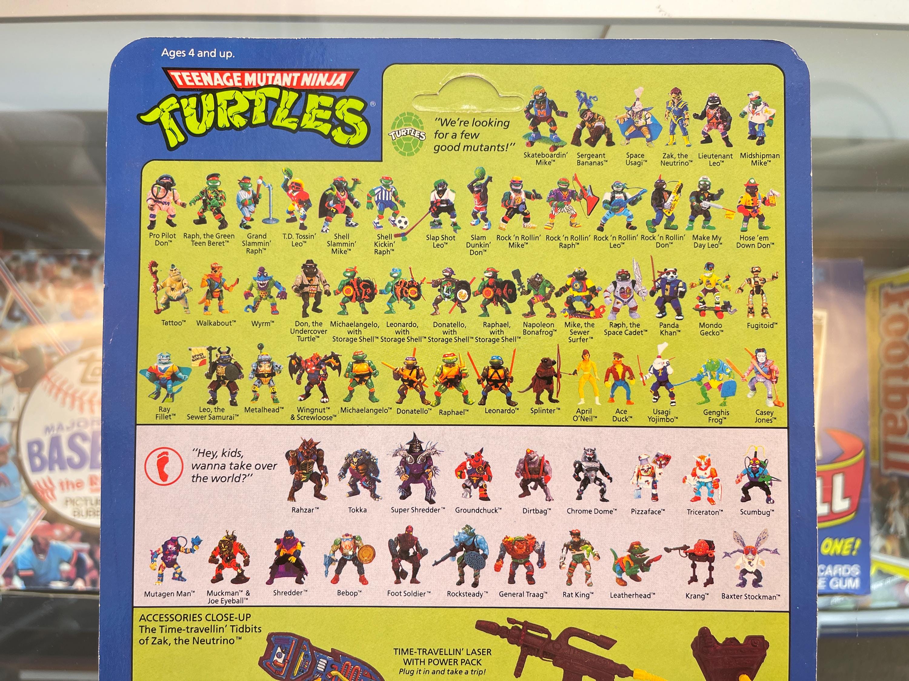 1991 Teenage Mutant Ninja Turtles, Zak the Neutrino, Playmates