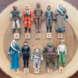 Vintage Star Wars Action Figures, Choose Your Figure, Kenner