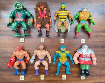 Vintage He-man Action Figures, Master of the Universe, Choose Your Figure