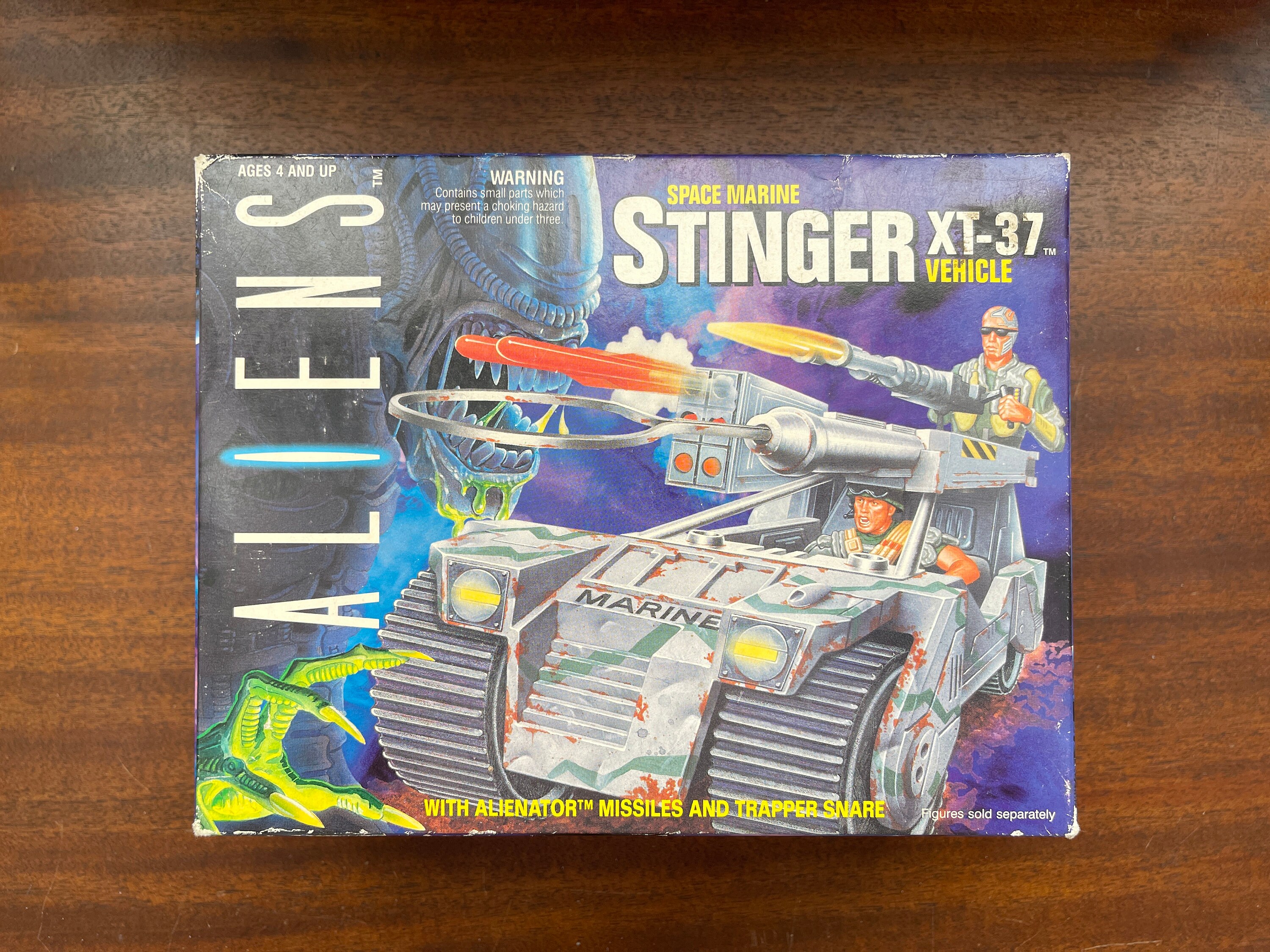 Vintage 1992 Aliens, Stinger XT-37, Kenner, in Sealed Package