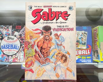 Sabre #9 – Vindication – Eclipse Comics 1982 – Don McGregor & Billy Graham – Vintage Independent Comic