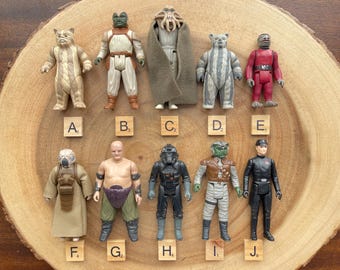 Vintage Star Wars Action Figures, Choose Your Figure, Kenner