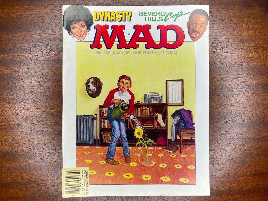 1985 MAD Magazine No. 256, Dynasty, Beverly Hills Cop - Etsy