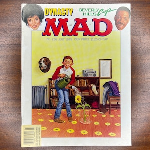 1985 MAD Magazine No. 256, Dynasty, Beverly Hills Cop