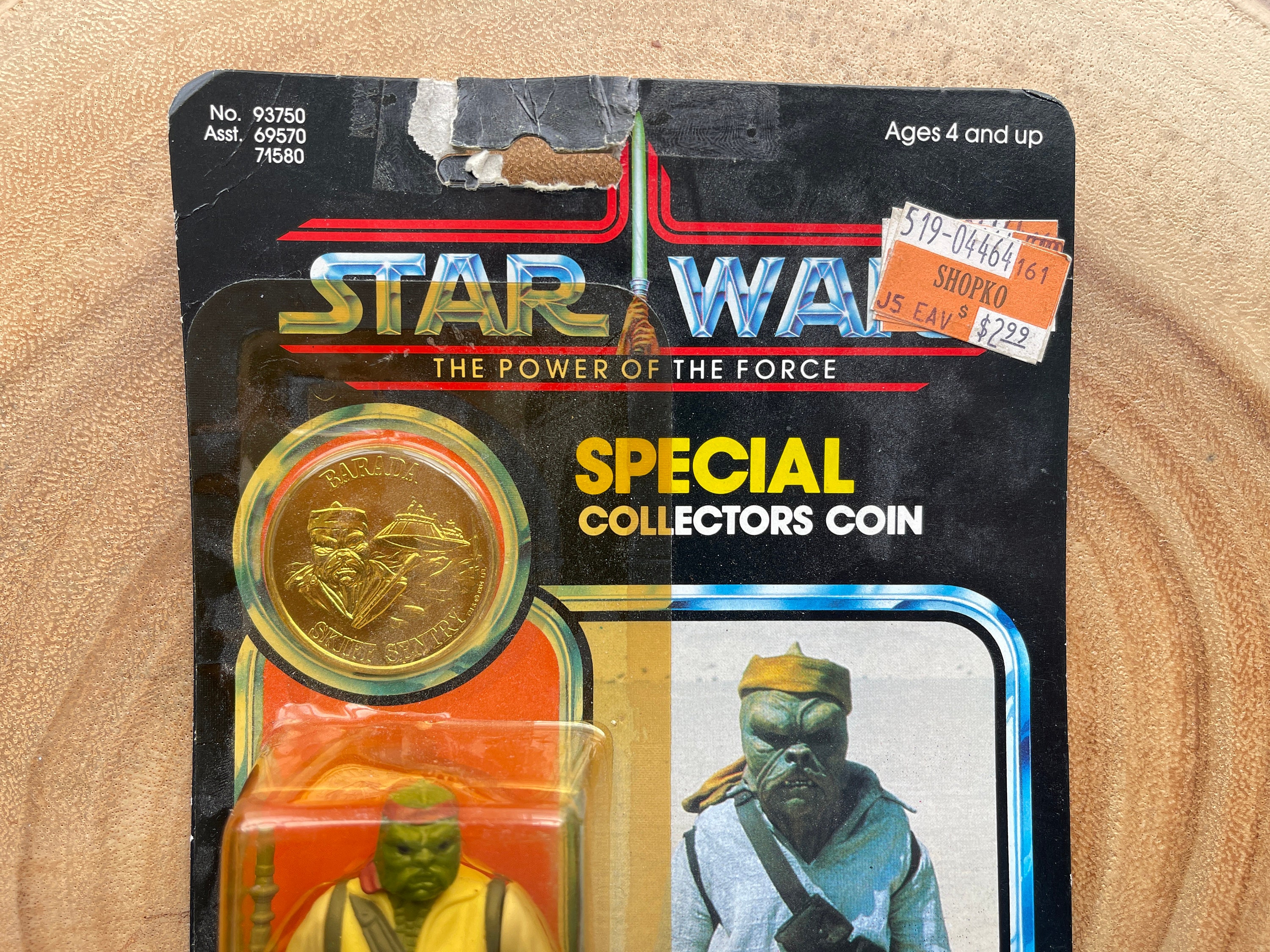 1984 Star Wars Action Figure, Barada, New in Package, Special