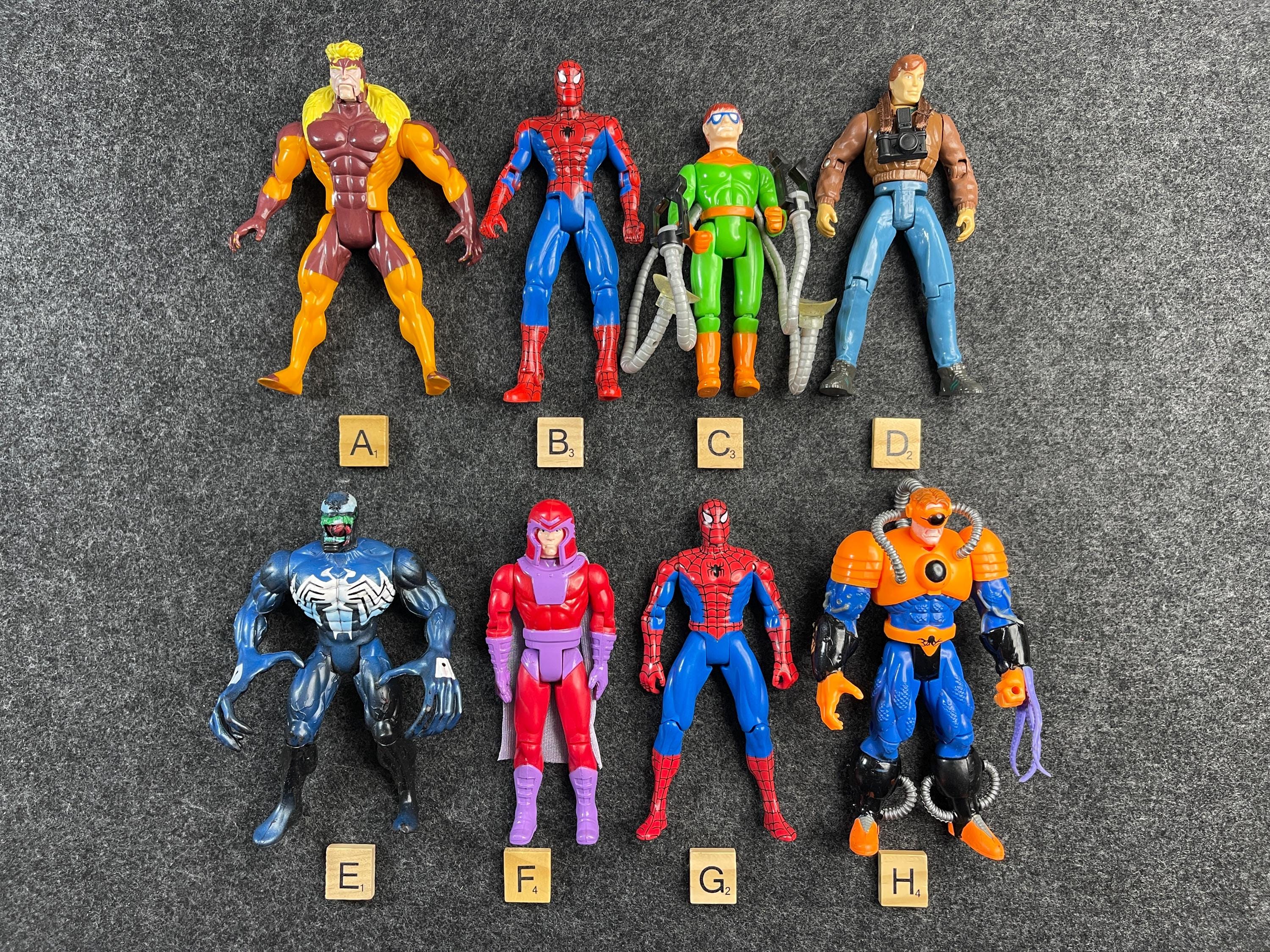 1990s Toy Biz Spiderman & X-men - Choose Your Figure - Etsy