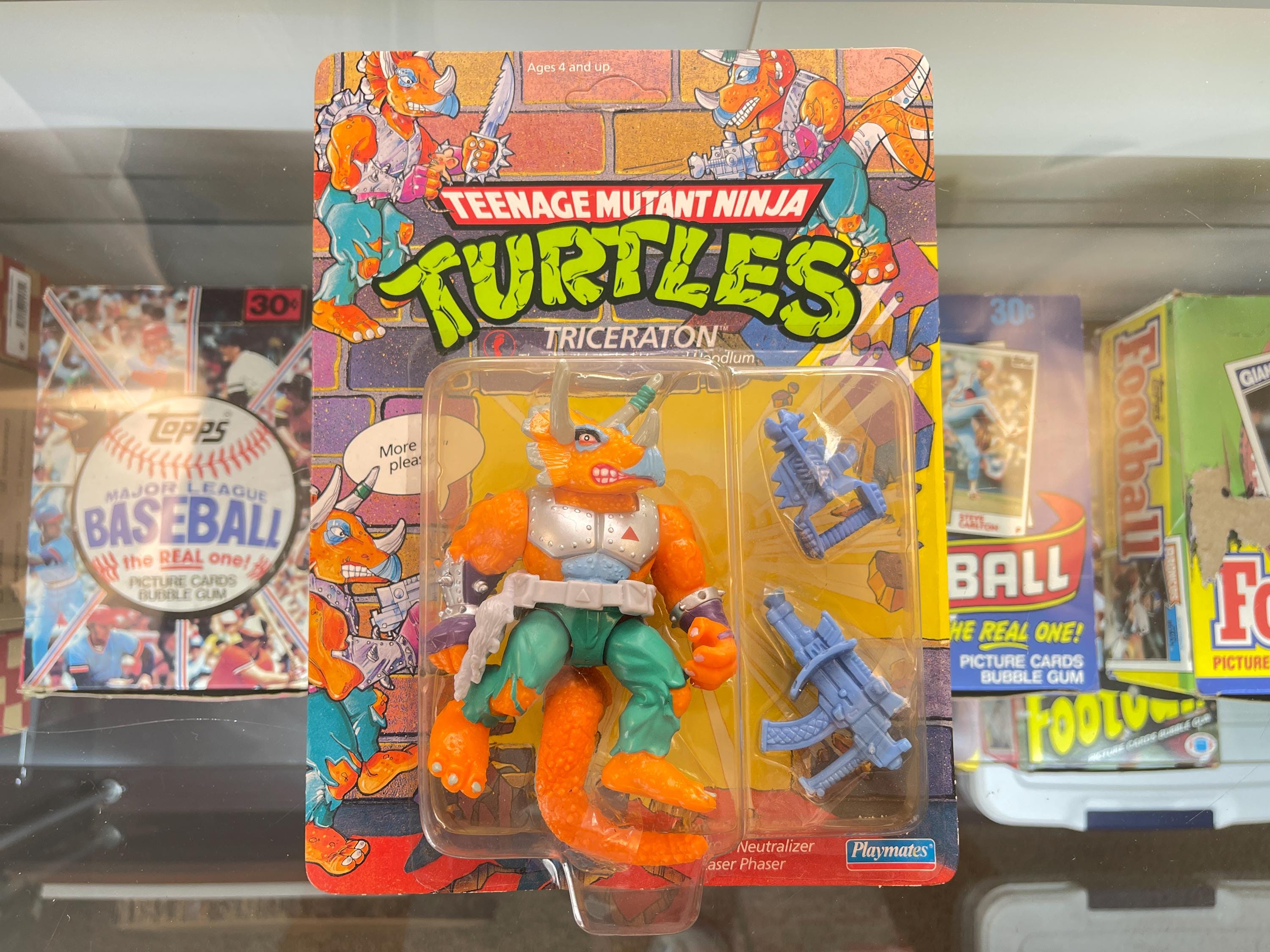 1990 Teenage Mutant Ninja Turtles, Triceraton, Playmates, Sealed