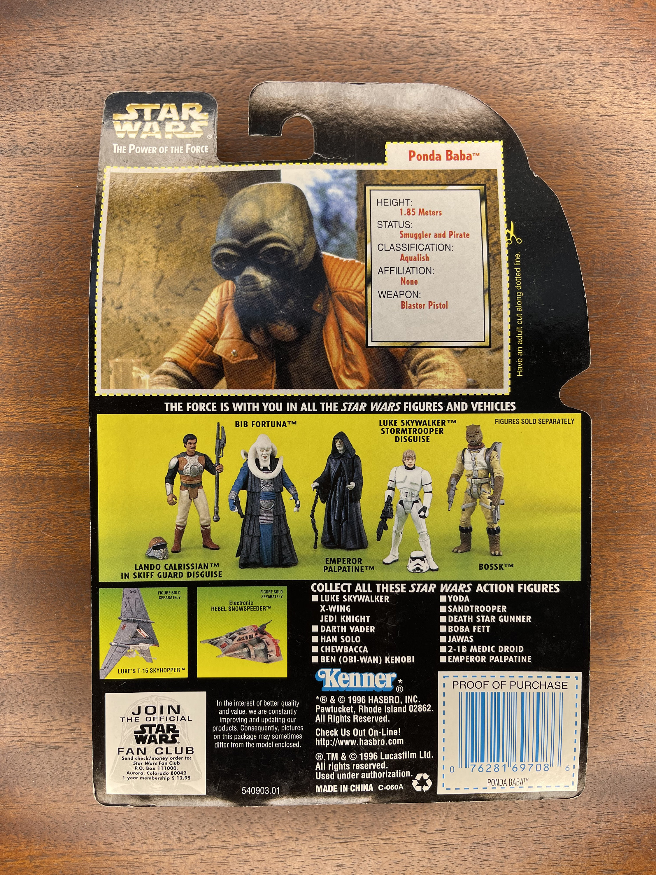 1996 Star Wars, Ponda Baba & Greedo, Kenner, the Power of the