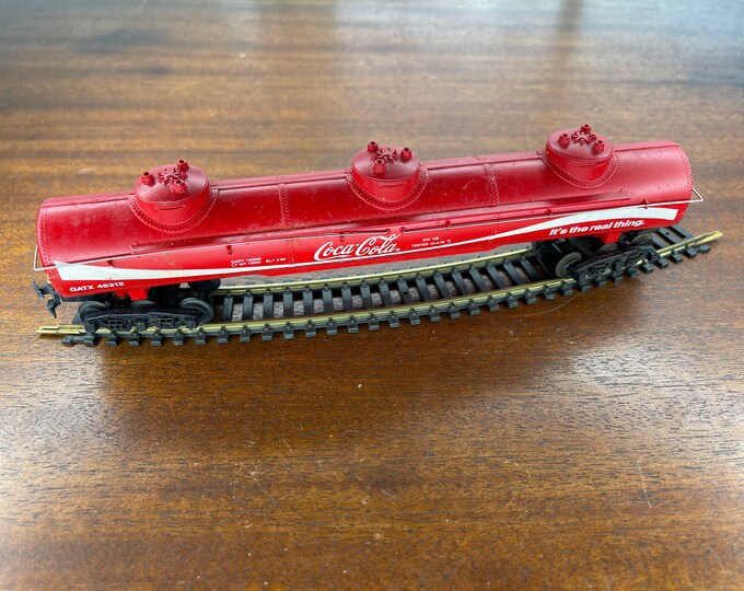 Coca Cola GATX46212 Tanker Car, HO Scale, Coke, Tyco Trains Etsy