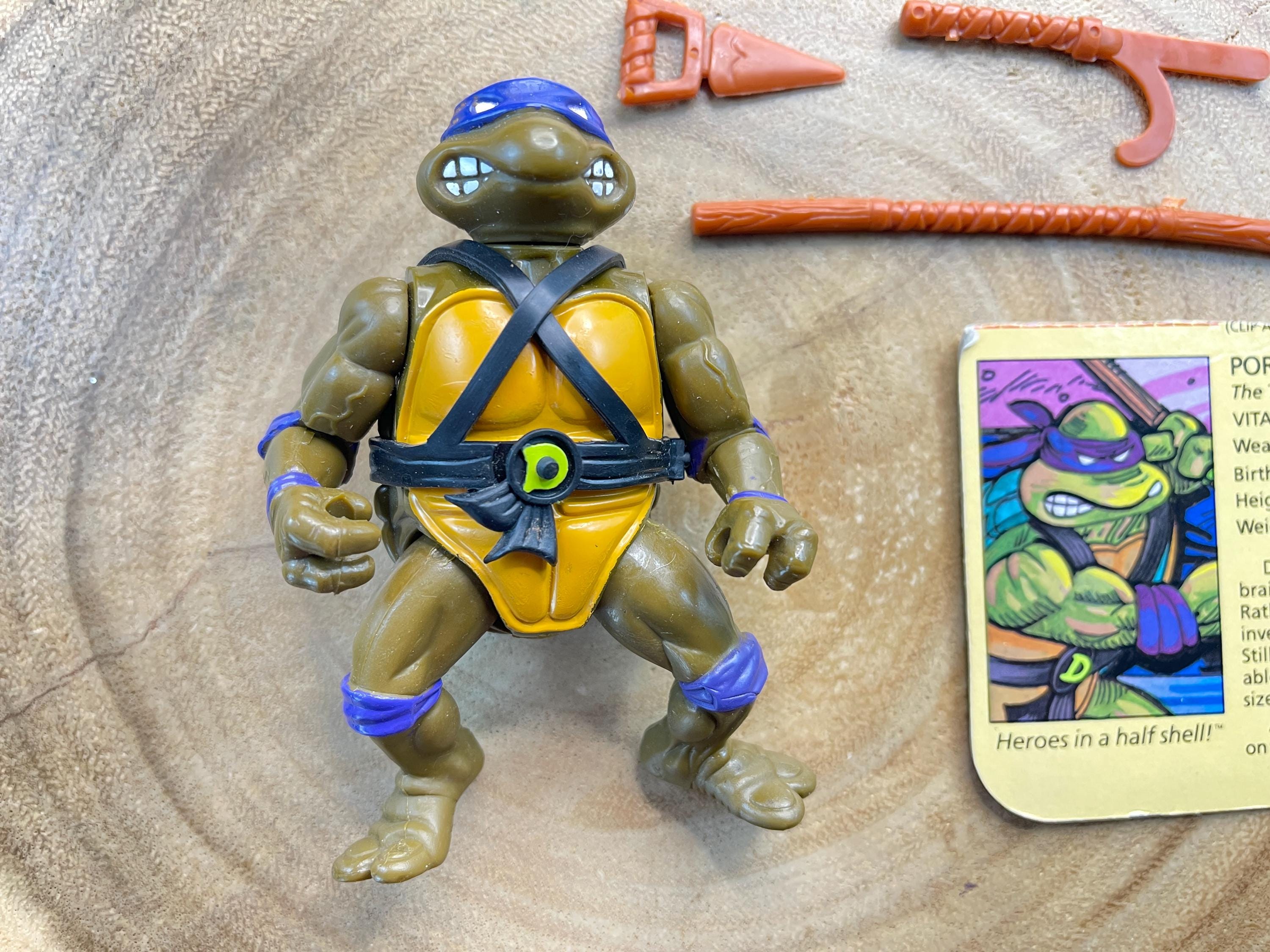 1988 Donatello, Teenage Mutant Ninja Turtles, Playmates, Weapon
