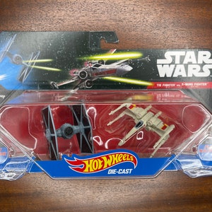 Star Wars Tie Fighter and X-Wing Fighter, Hot wheels, Disney