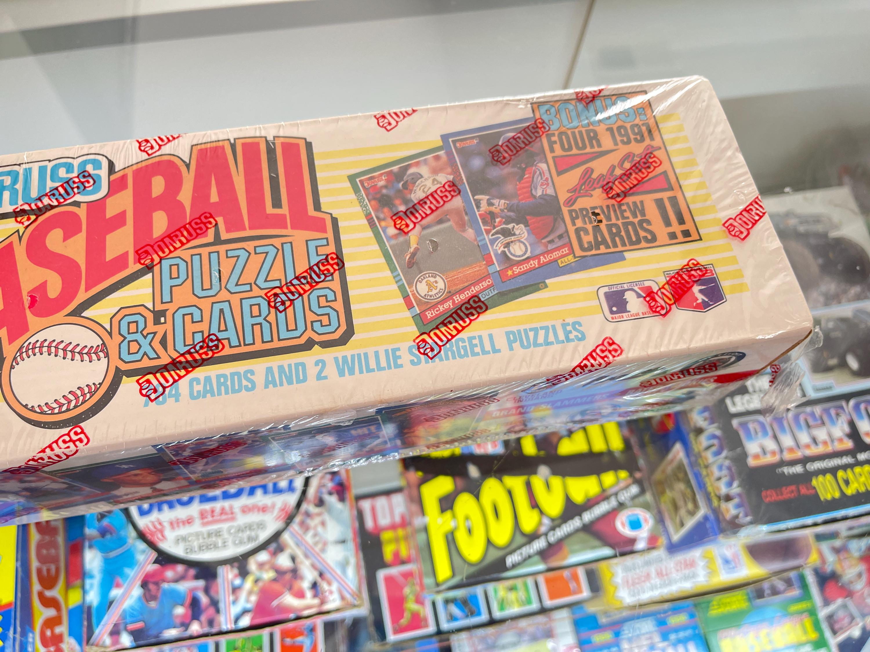 Factory Sealed 1991 Donruss Baseball Complete Set – 784 Cards + 2