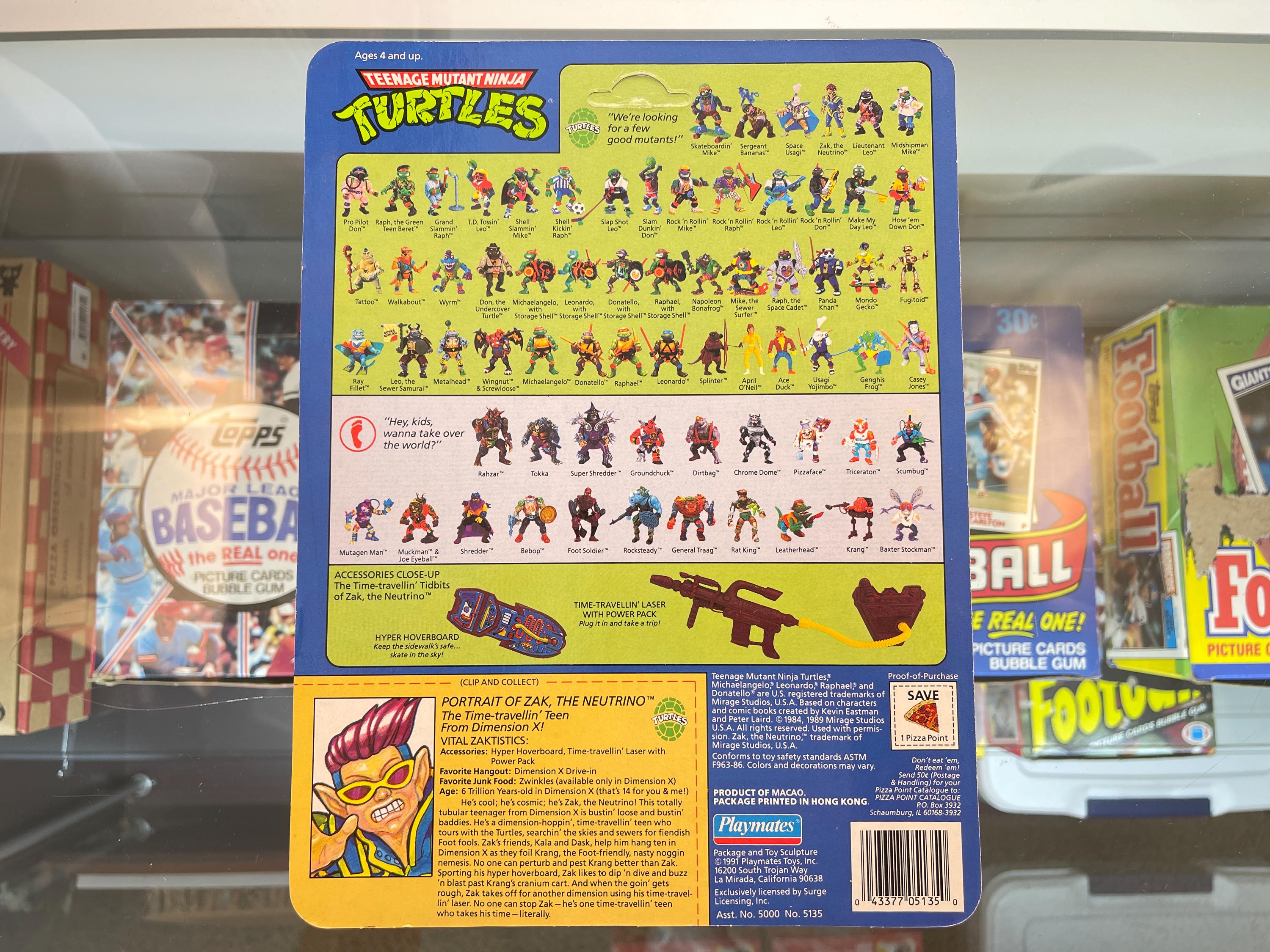 アメフト　激レア❗️タッチダウン1990年　8冊セット 1991 Teenage Mutant Ninja Turtles, Zak the Neutrino, Playmates
