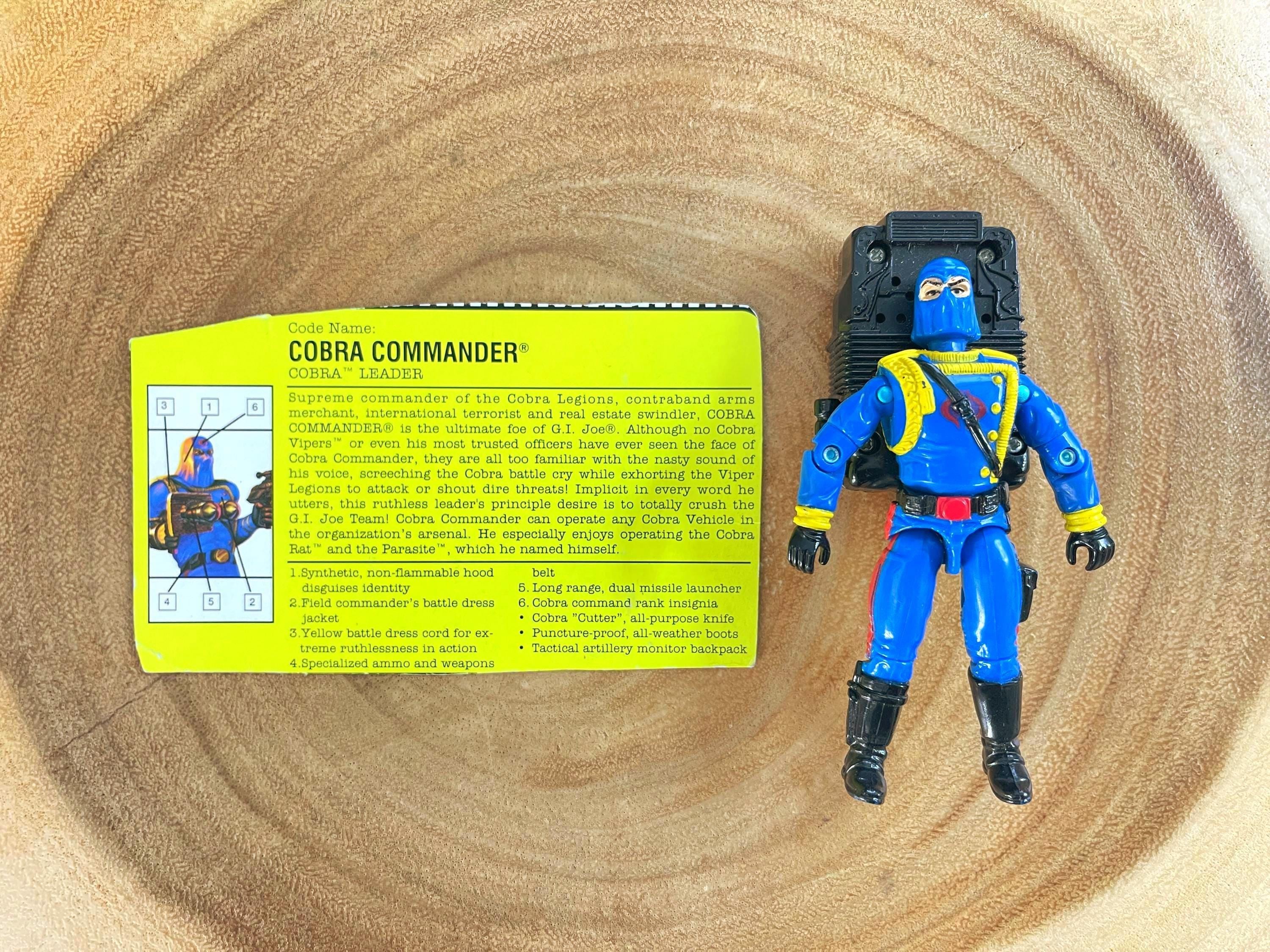 1993 Hasbro G I Joe Cobra Commander V 5 Talking Battle Commanders