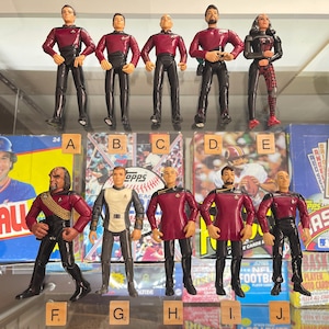Early 1990's Star Trek Figures, The Next Generation, Deep Space Nine, Action Figures, Choose Your Figure