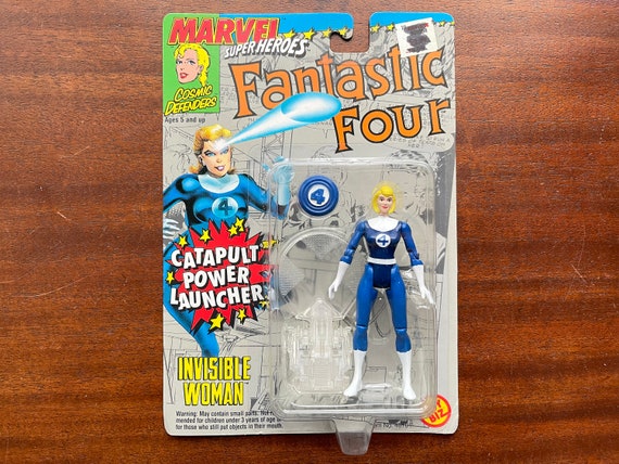 1992 Marvel Super Heroes, Invisible Woman, Fantastic Four, Action