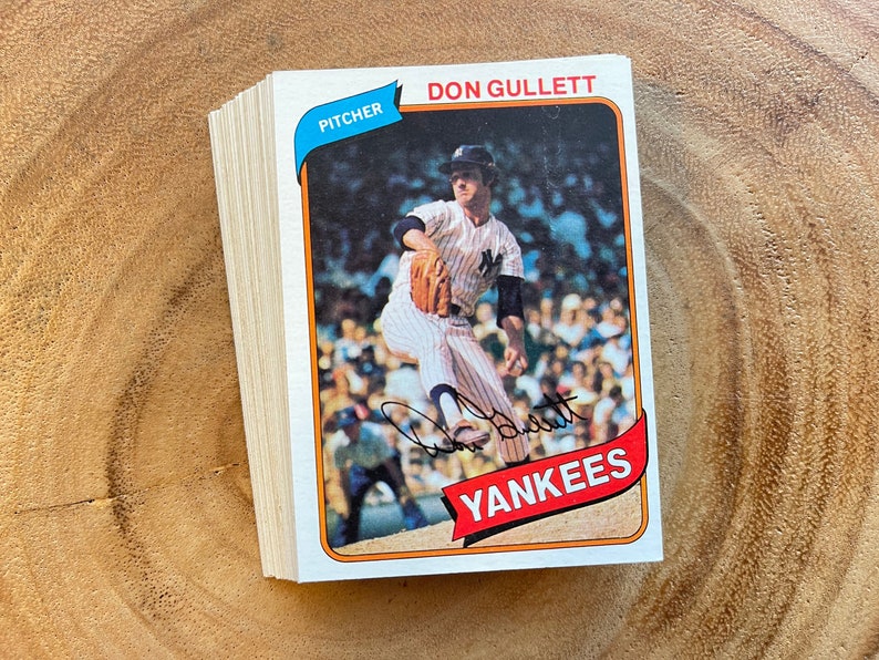 1980 Topps Baseball Cards Lot of 30 Cards Etsy