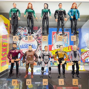 Early 1990&#39;s Star Trek Figures, The Next Generation, Deep Space Nine, Action Figures, Choose Your Figure