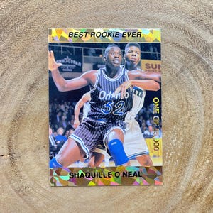 1993 Promo Card 6 of 6, Shaquille O'neal, 1 of 25000, Orlando
