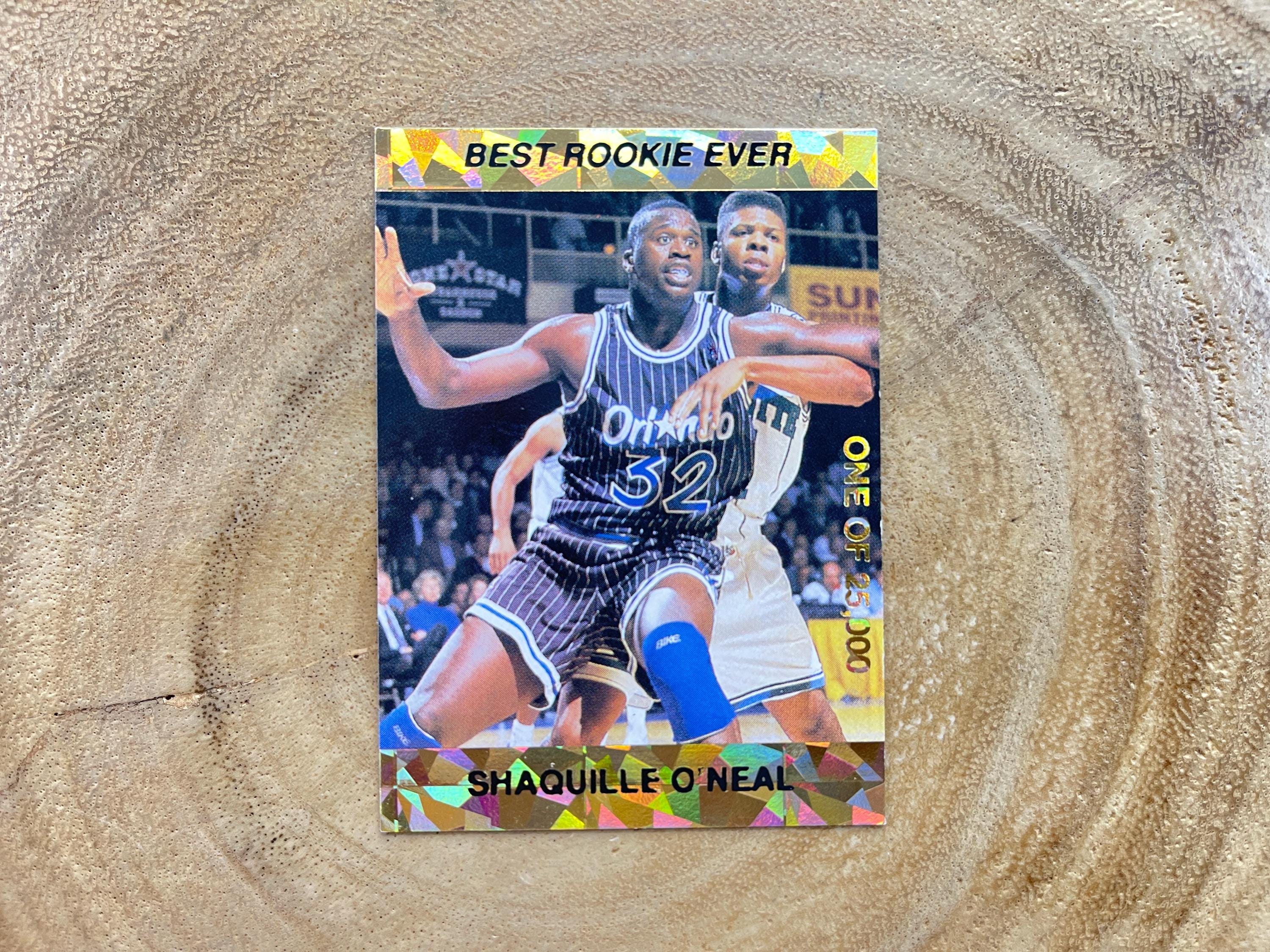 1993 Promo Card 6 of 6, Shaquille O'neal, 1 of 25000, Orlando