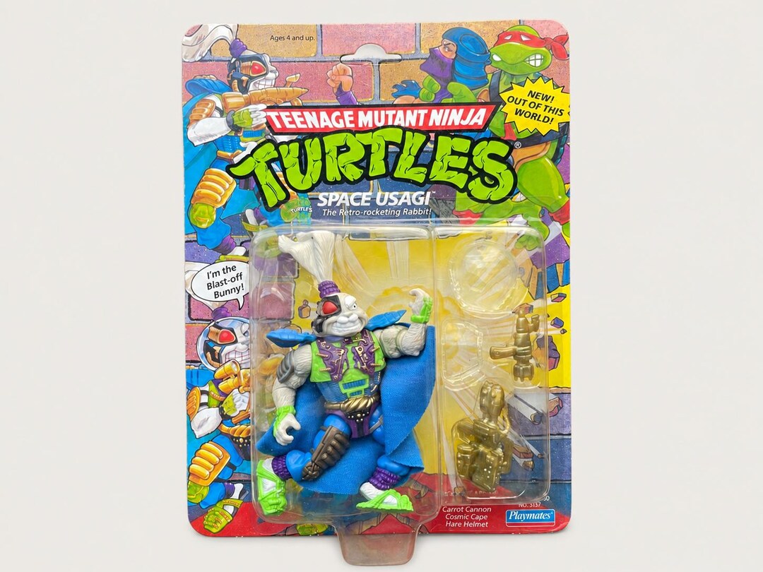 1991 Teenage Mutant Ninja Turtles, Space Usagi, Playmates, Sealed