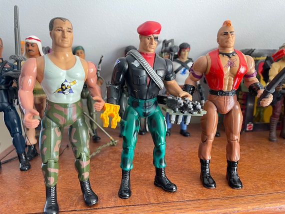 1985/86 Rambo: Enemy of Rambo, Lot of (3), Sergeant Havoc, Gripper