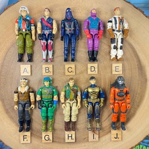 Vintage G.I. Joes ARAH Action Figures, Choose Your Figure, Hasbro