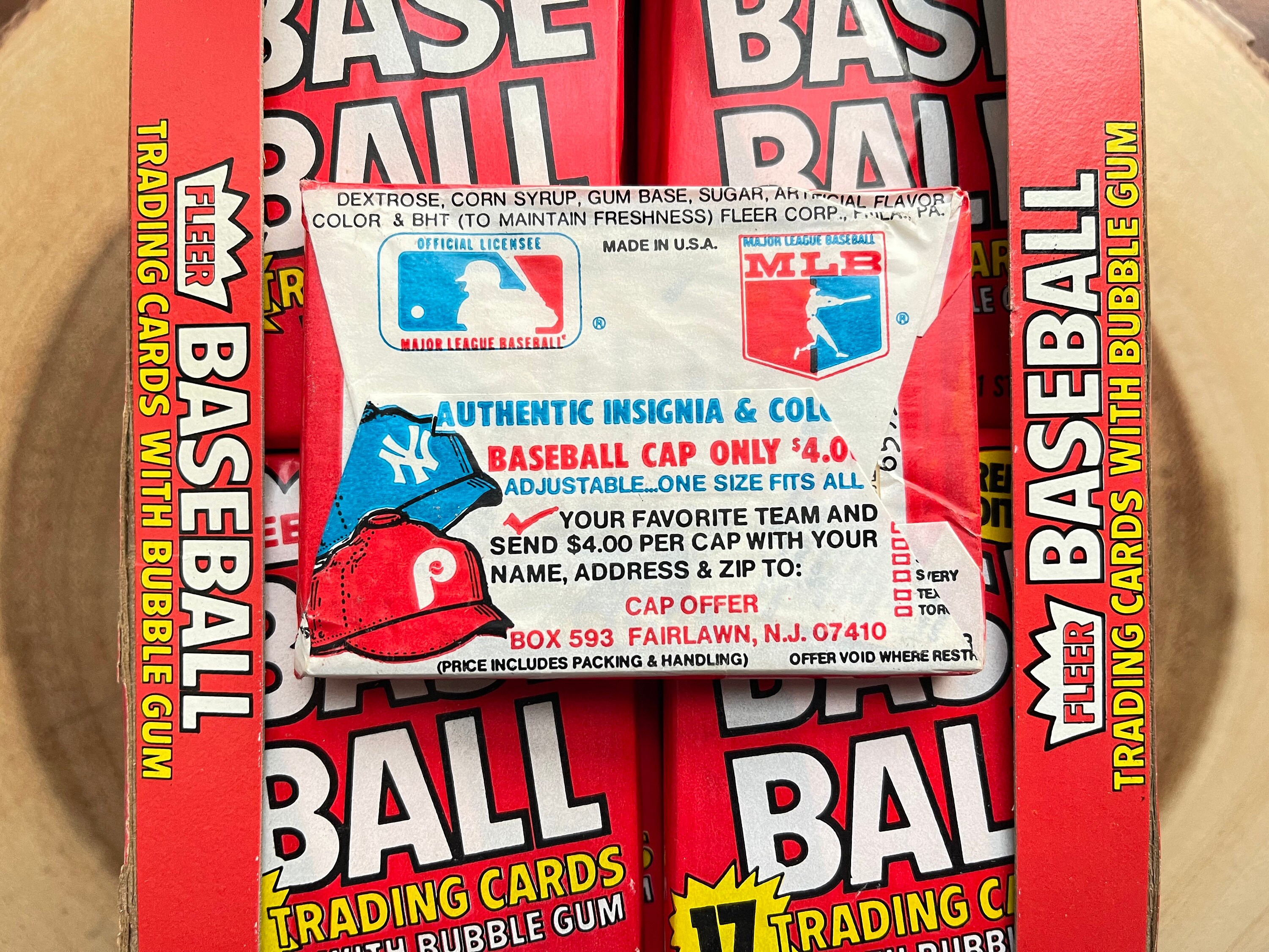 1981 Fleer Baseball Wax Packs - Lot of (2) Packs, 17 Cards per 