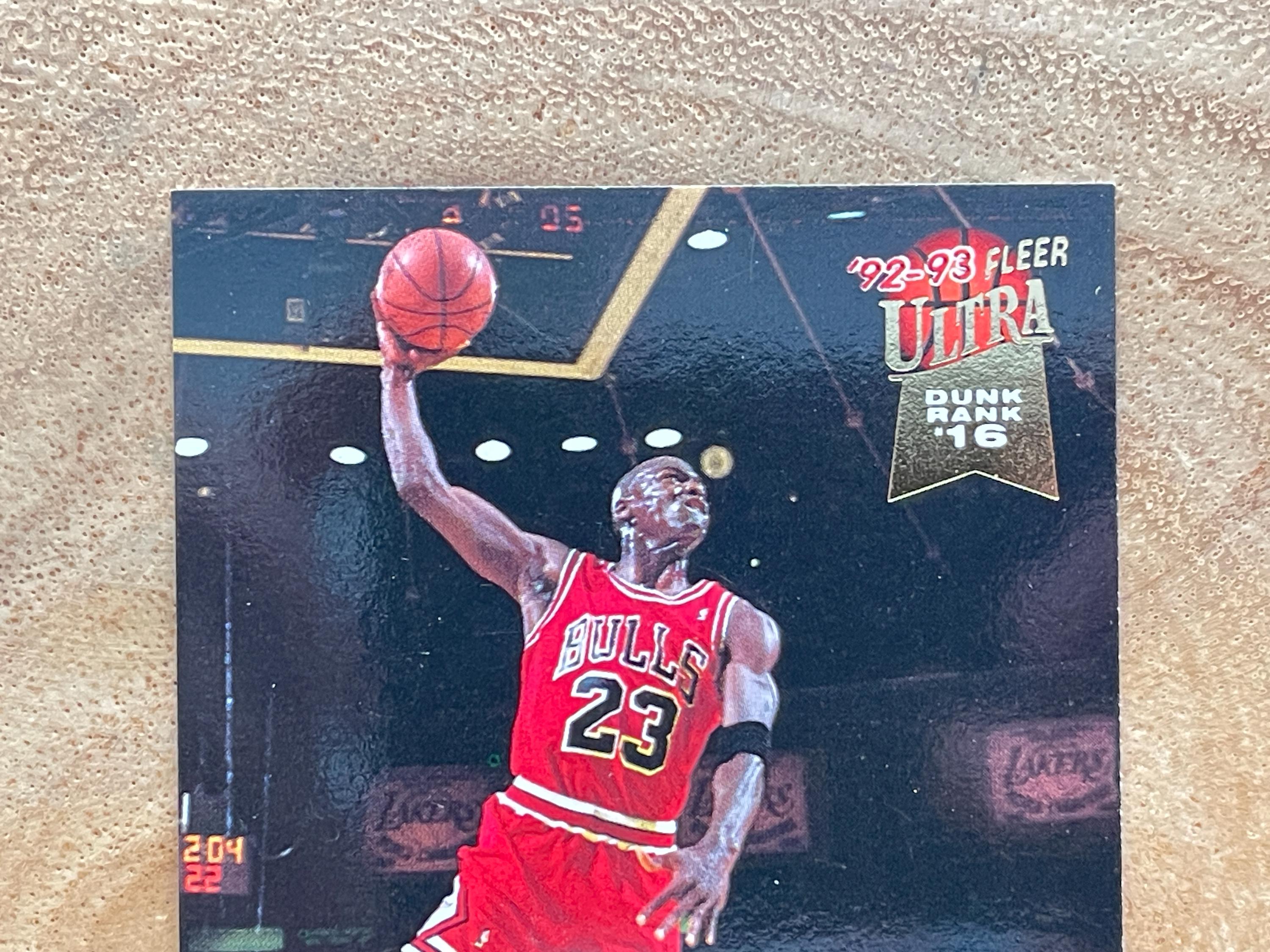 1992-93 Fleer, Michael Jordan #216, NBA Jam Session, Chicago Bulls