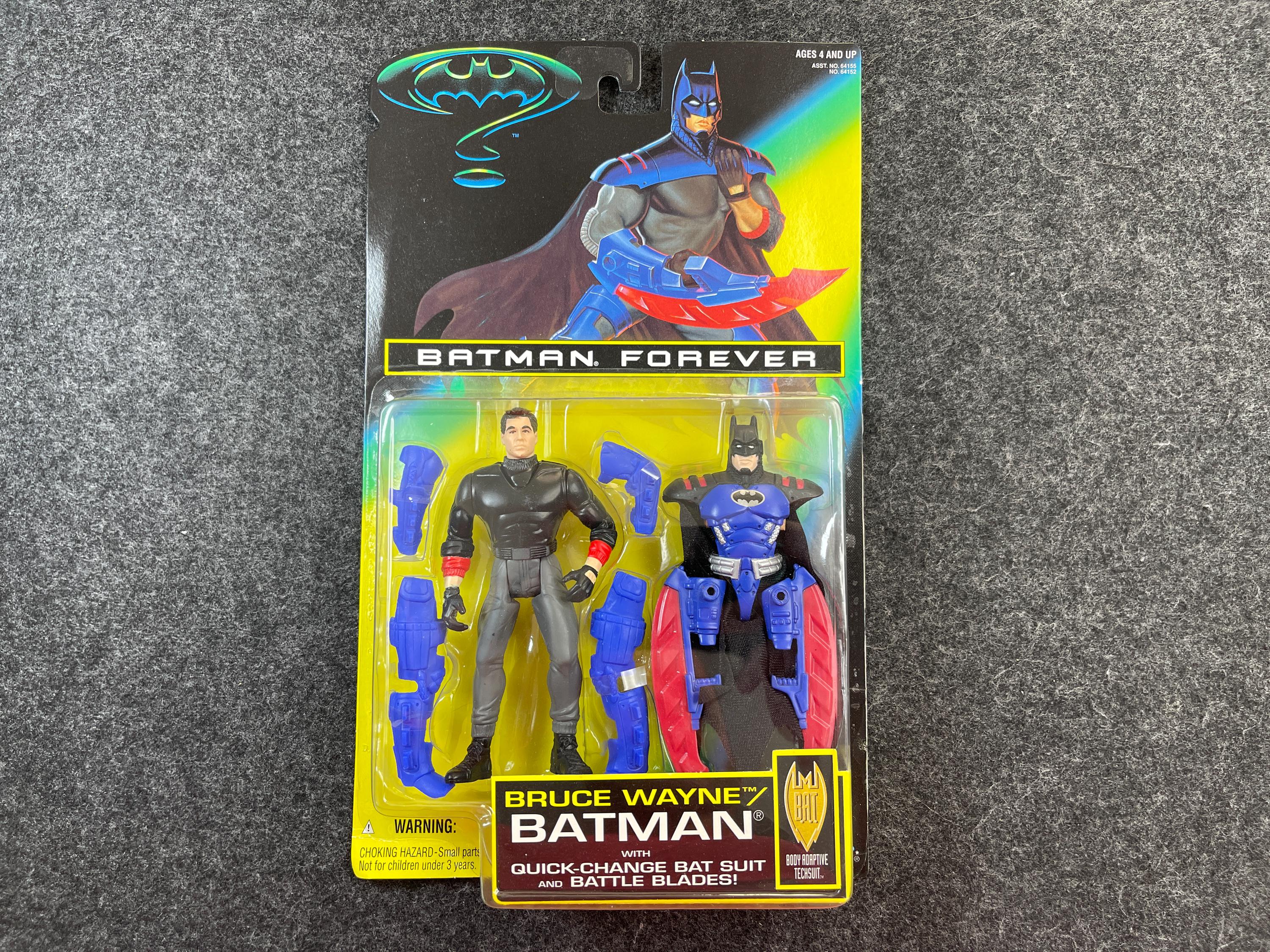 Vintage 1995 Batman Forever Bruce Wayne Quick Change Action Figure