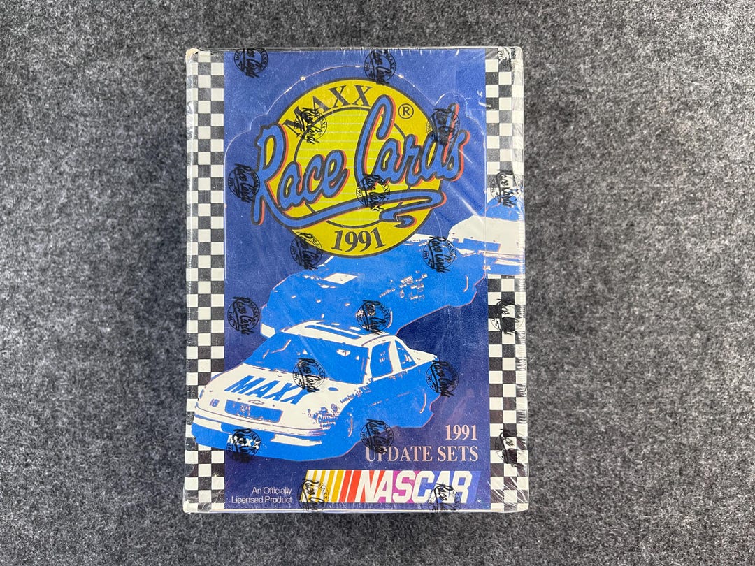 1991 Maxx Race Cards Update Sets Box – Factory Sealed 12-pack
