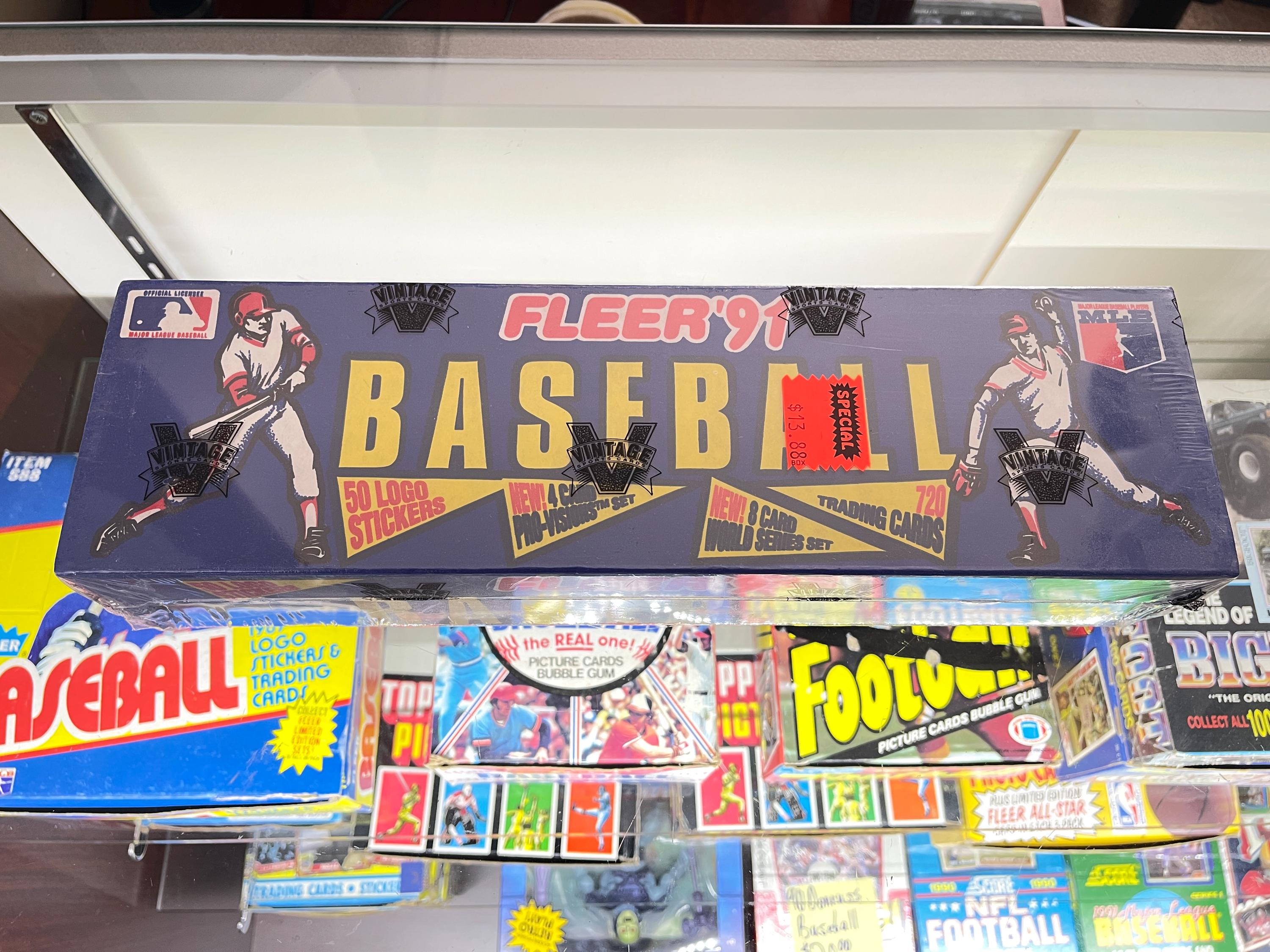1991 Fleer Baseball Complete Set – 720 Cards + 50 Team Logo