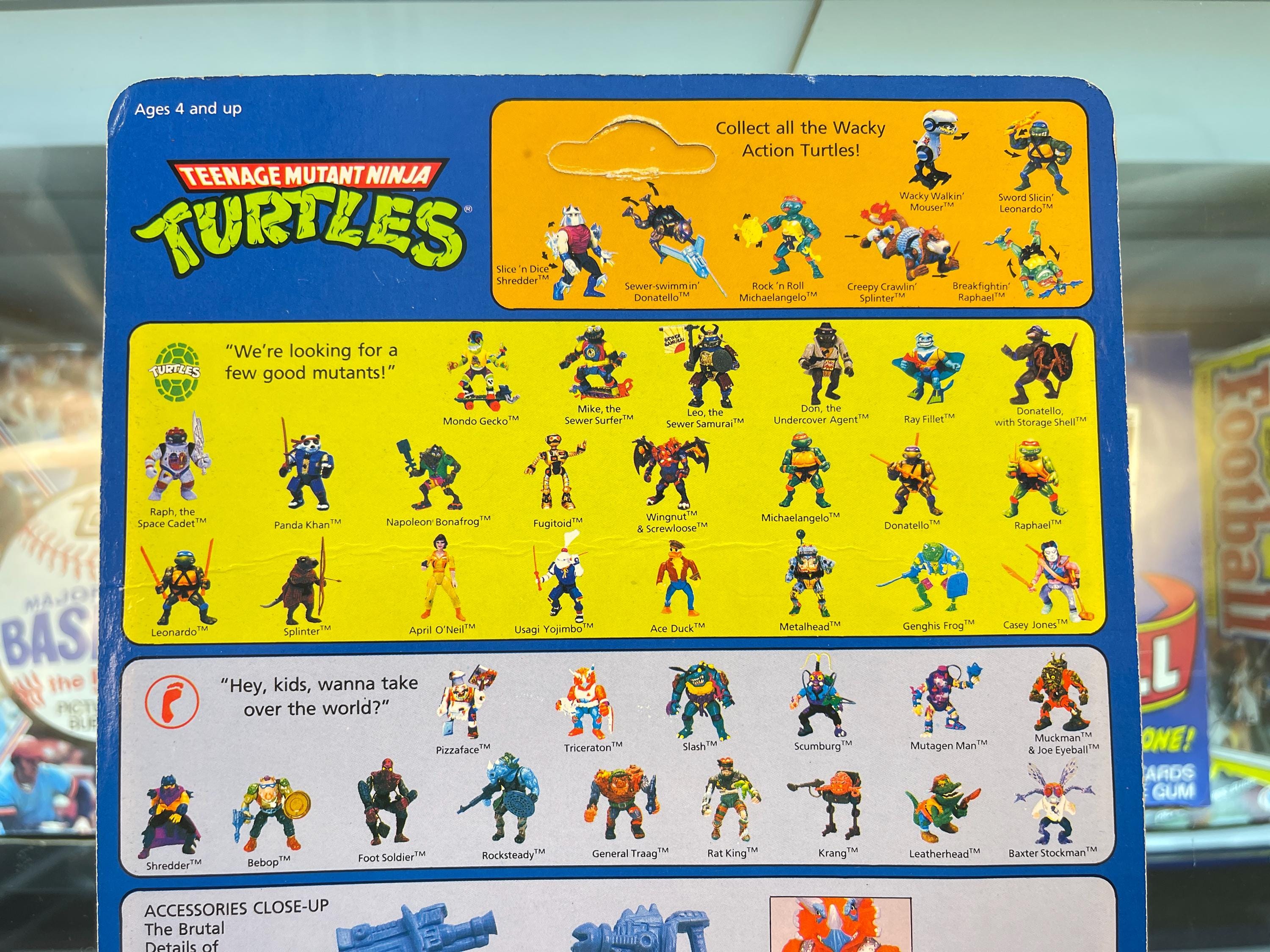 1990 Teenage Mutant Ninja Turtles, Triceraton, Playmates, Sealed