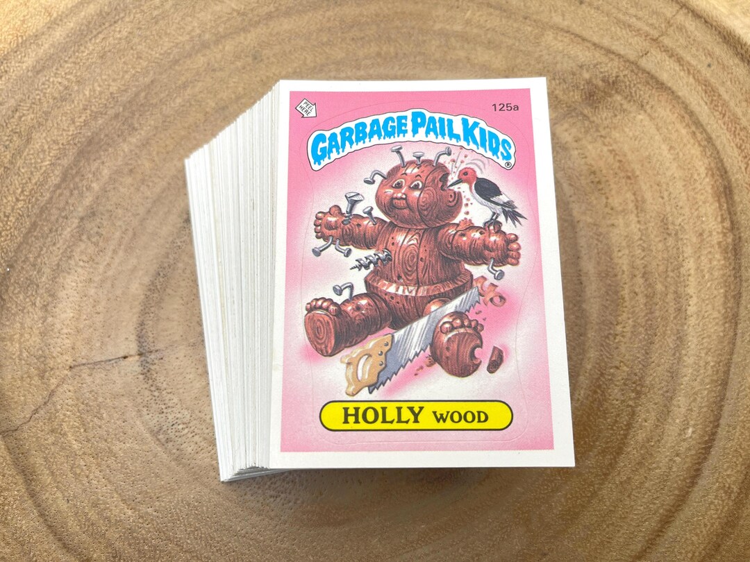 1986 Topps Garbage Pail Kids Series 4 Sticker Set – Complete 84 ...