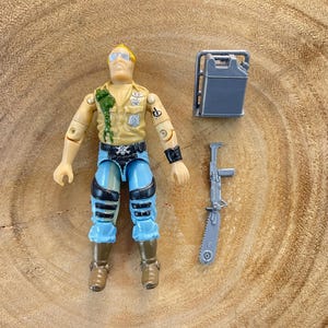 1985 G.I. Joe, Buzzer, Hasbro, With Some Accessories, ARAH, Dreadnok