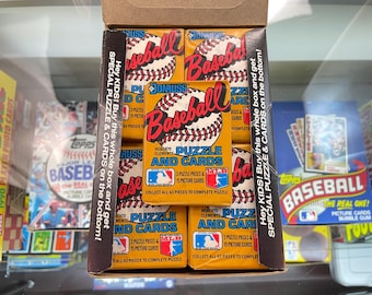 1987 Donruss Baseball, (4) Wax Packs