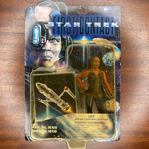 1996 Star Trek, First Contact, Lily, Action Figure, Playmates, New Old Stock