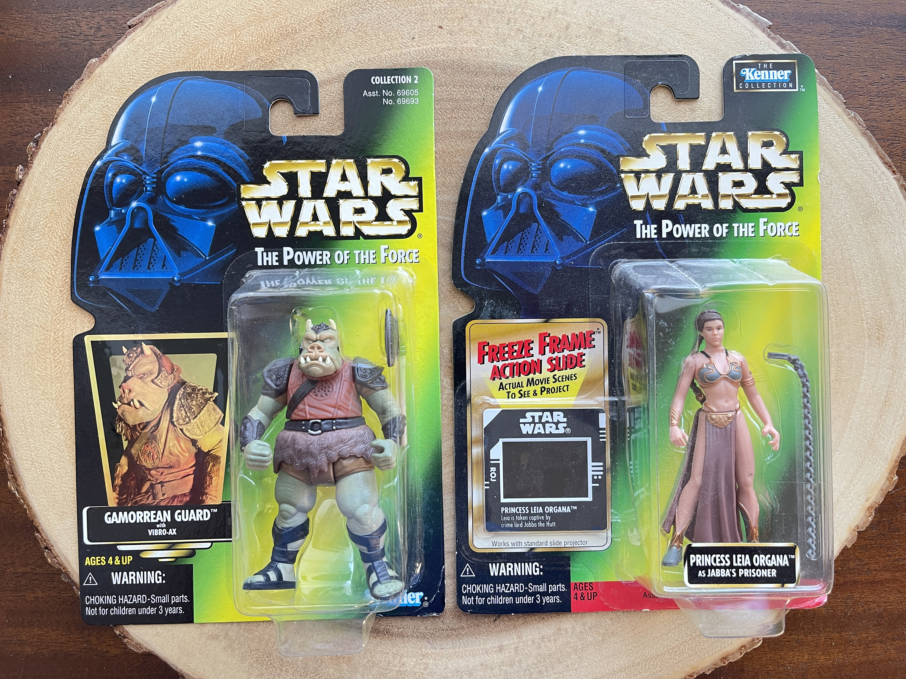 1997 Star Wars, Gamorrean Guard & Princess Leia Organa, Kenner