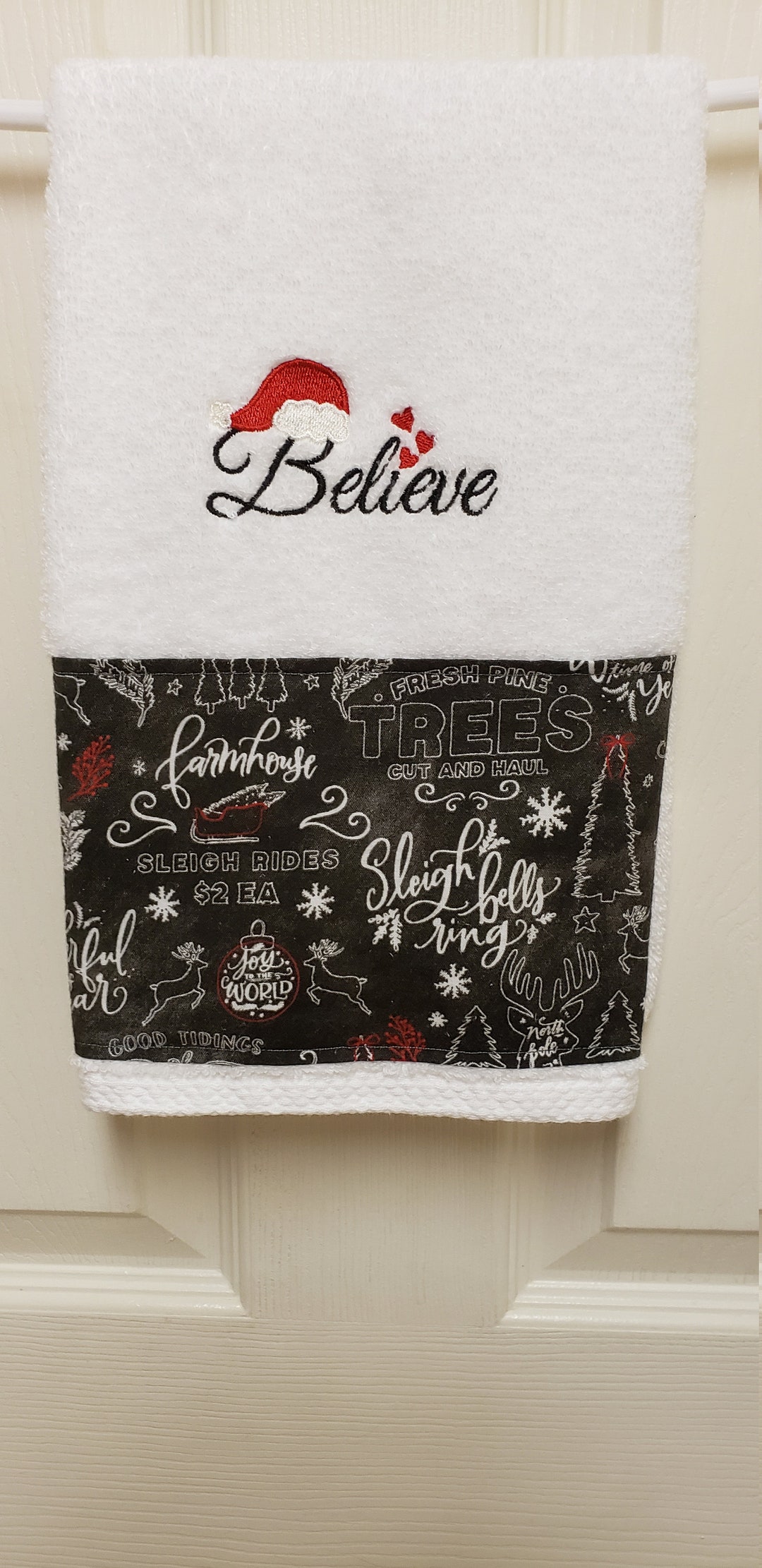 FARMHOUSE Hand Towel Etsy